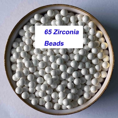 Il silicato borda 65 media stridenti di biossido di zirconio 1,2 - 1.4mm 1,4 - 1.6mm per laccatura