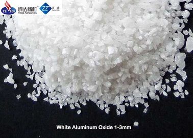 Dimensione bianca degli ossidi di alluminio 0 - 1mm/1 - 3mm di elevata purezza 99,2% riciclata