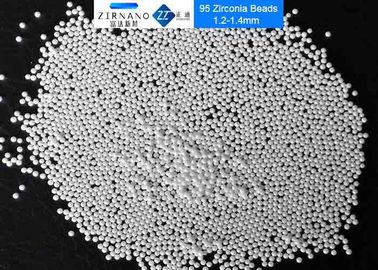 Perle della macinazione di biossido di zirconio di elevata purezza, palle ceramiche di biossido di zirconio materiale della batteria