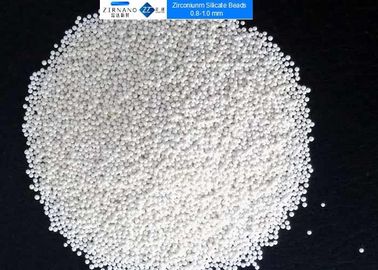 4.0g / Perle del silicato di zirconio Cm3 per le dispersioni del biossido di titanio media della macinazione di biossido di zirconio di 0,8 - 1,0 millimetri