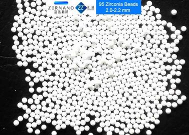 95 palle ceramiche dell'ossido di zirconio, bianchi perle dell'ossido di zirconio di 0.2mm - di 0,1 