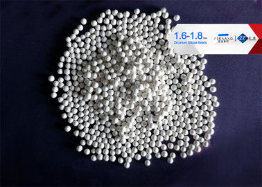 efficienza della macinazione delle perle ZrO2 65% del silicato di zirconio di 1.6-1.8mm alta