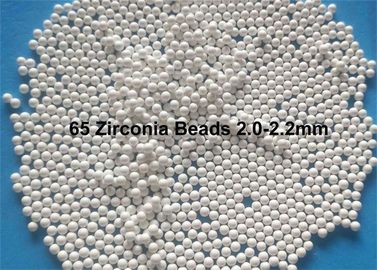 Il silicato di zirconio verticale del mulino della macinazione borda 1,6 - 1.8mm/2,0 - 2.2mm 65 perle di biossido di zirconio