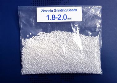 L'ittrio di grande viscosità di media della macinazione dei residui ha stabilizzato la densità 6.0g/Cm3 delle perle di media della macinazione di biossido di zirconio