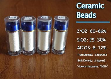 Perla ceramica B40 250-425μm di media bagnati di sabbiatura per il trattamento di superficie della lega di titanio