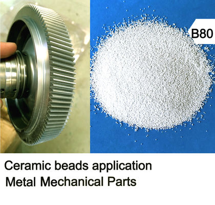 Media di brillamento ceramici di superficie del metallo B80 per le parti meccaniche