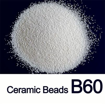 B60 media abrasivi di brillamento ceramici 0.300mm per il piatto di alluminio
