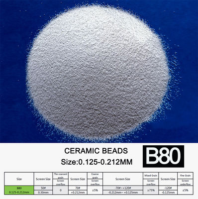 perla ceramica B80 di 0.212mm - di 0,125 che fa saltare buona sfericità materiale