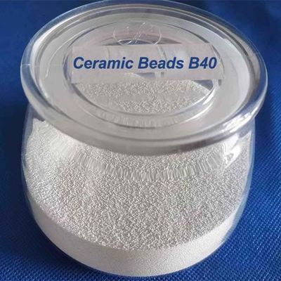 Media di brillamento B40 0.250-0.425mm dell'alta perla ceramica durevole per pulizia della muffa