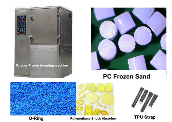 Sabbia congelata PC sbavante criogenica del policarbonato per elettronica &amp; la sbavatura fusa sotto pressione