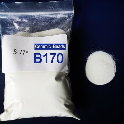 B170 i media di brillamento ceramici di dimensione 0.045-0.090mm per i casi di alluminio sabbiano la finitura