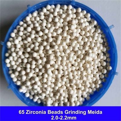 Il silicato di zirconio stridente di media di biossido di zirconio 65 borda 1.8-2.0mm 2.0-2.2mm per mano &amp; pittura
