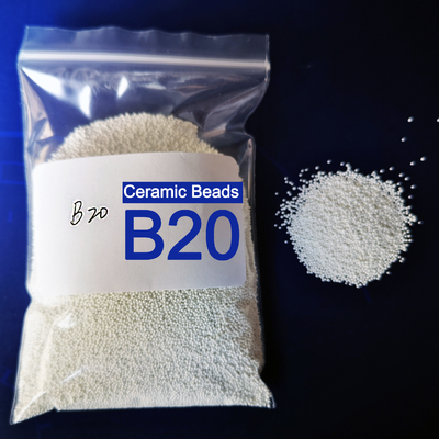 I media di brillamento ceramici B20 graduano 0.600-0.850mm secondo la misura applicabili per i tubi d'acciaio puliti