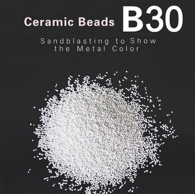 Rifinitura di superficie di brillamento di brillamento di sabbia di media B30 della perla ceramica senza polvere