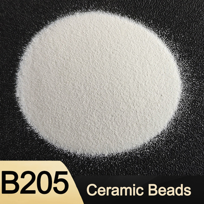 Media di brillamento ceramici JZB205 per sabbiatura della lega di alluminio e rifinitura di superficie