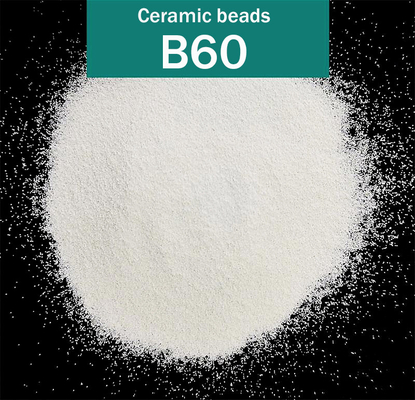 Abrasivo di brillamento 66% ZrO2 della perla della perla ceramica 125 Um B60 in 25kgs