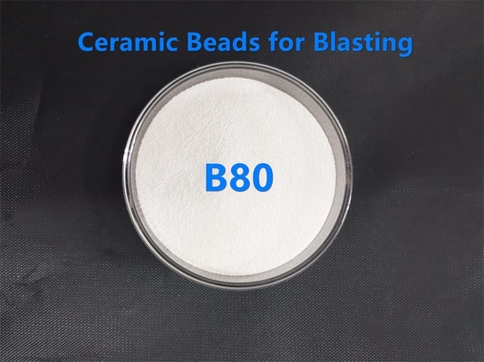Perla ceramica di biossido di zirconio B80 che fa saltare per l'alta densità pulita mentale