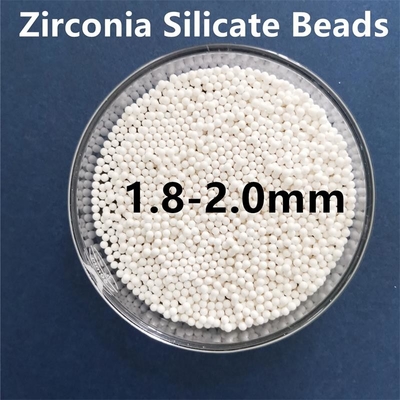 perle del silicato di biossido di zirconio di 2.0mm che frantumano l'ossido di zirconio di media ceramico per Despersing