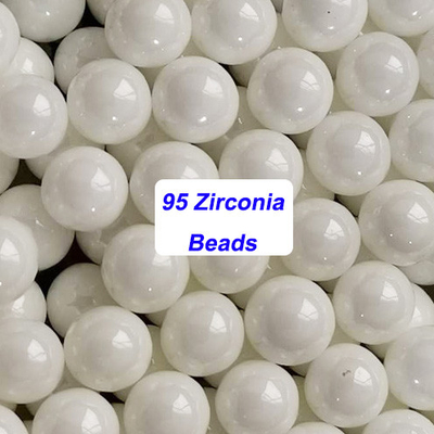 Il biossido di zirconio stabilizzato l'ittrio di TZP 95 borda le palle dell'ossido 0,6 - 0.8mm 0,9 - 1.1mm