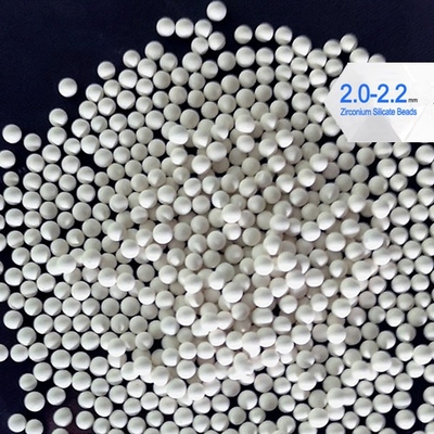 il silicato di zirconio di media della macinazione di biossido di zirconio di 0.6mm -10mm borda per ricoprire/pittura/inchiostro
