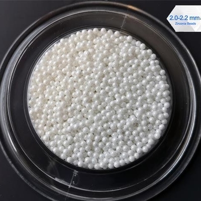 2.0 - 2.2mm/palle dell'ossido di zirconio di 2.4mm - di 2,2, perle di sinterizzazione di biossido di zirconio della sfera