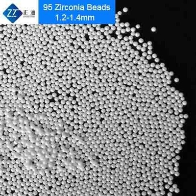 Perle della macinazione di biossido di zirconio di elevata purezza, palle ceramiche di biossido di zirconio materiale della batteria