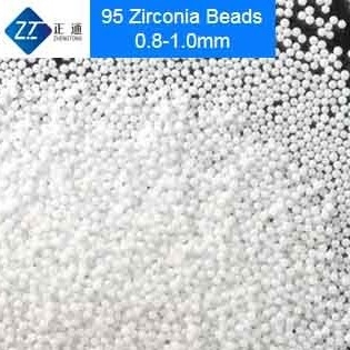 95 Yttrium stabilizzato perline di zirconia 1.6-1.8mm Mezzi di rettifica per lucidatura o decorazione di gioielli