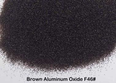 Media di brillamento di alta resistenza a compressione della sabbia dell'ossido di alluminio di Brown della preparazione della superficie