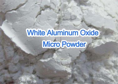 Micro polvere pura bianca dell'ossido di alluminio, ossido di alluminio della sabbia dell'indennità eccellente