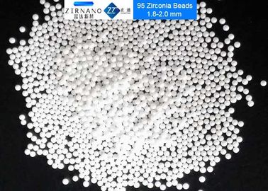 95 perle ceramiche di media della macinazione di biossido di zirconio ad alta resistenza per la dispersione ceramica elettronica dei residui
