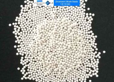 Zirconio bianco 4, 1,8 - 2.0mm di Sinterred 1,1 media del silicato di zirconio di KN 