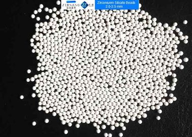 2.0 - Lle perle ceramiche industriali da 2,5 millimetri, media ceramici del mulino a palle di alto della macinazione biossido di zirconio di capacità di lavorazione 65 