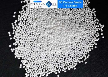 95 palle ceramiche dell'ossido di zirconio, bianchi perle dell'ossido di zirconio di 0.2mm - di 0,1 