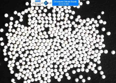 65 media ceramici della macinazione di biossido di zirconio, palle ceramiche della macinazione da 2,2 - 2,5 millimetri per dispersione