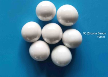 L'ittrio stridente di media di biossido di zirconio di grande viscosità ha stabilizzato le perle dell'ossido di zirconio