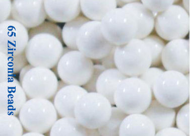 Perle di biossido di zirconio ZrO2 di 65% che macinano le perle del silicato di zirconio di media per biossido di titanio, inchiostro, pittura