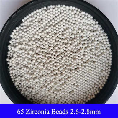 il silicato di zirconio di 1.6-1.8mm 2.6-2.8mm borda 65 che il biossido di zirconio borda i media stridenti