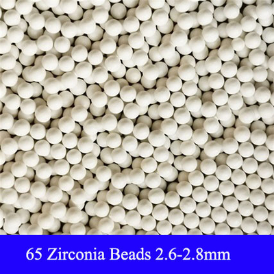 il silicato di zirconio di 1.6-1.8mm 2.6-2.8mm borda 65 che il biossido di zirconio borda i media stridenti