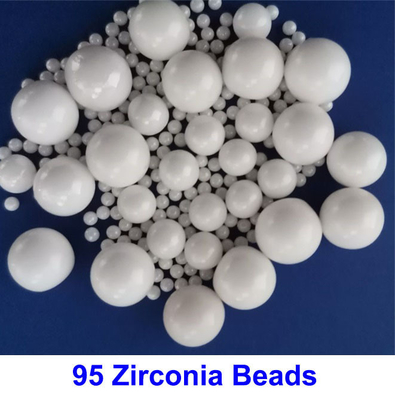 L'ittrio 95 ha stabilizzato i media 1.8-2.0mm della macinazione di biossido di zirconio per pittura, dispersione dell'inchiostro