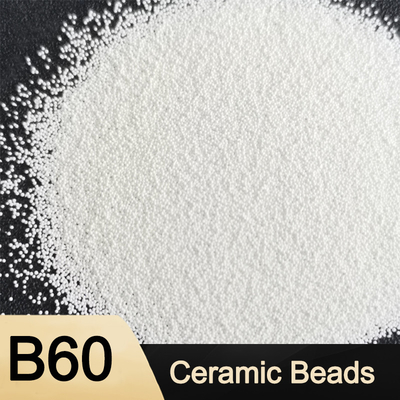 La dimensione B60 che i media di brillamento della perla ceramica per di alluminio muoiono colata sabbia la sbavatura