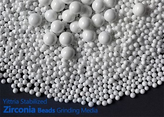 Sphere Shape 95 Zirconia Grinding Media For Color Paste Coating / Painting
