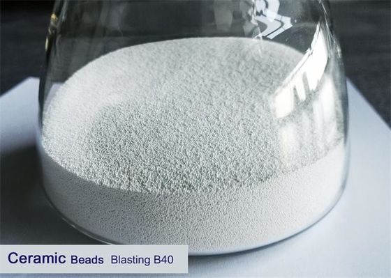 Ceramic Bead Blasting B40 and B60 In 25 Kgs Barrel for molds Sandblast Cleaning