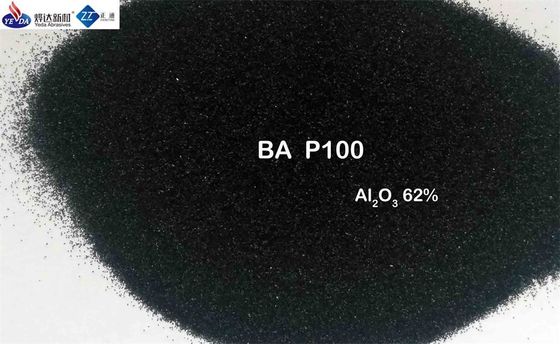 Sharp Synthetic Sand Blasting Aluminium Oxide , Emery Black Oxide Aluminum P100 To Make Sand Belts