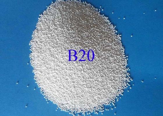 High Strength Zirconia Beads Ceramic Blasting Media B20 /B30 For Metal Shot Peening