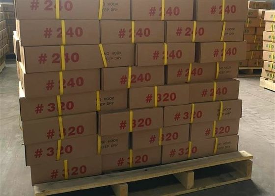 8.0 Mohs Black Aluminium Oxide Blasting Media Abrasive 3.50g / Cm3 Trigonal Crystal Structure