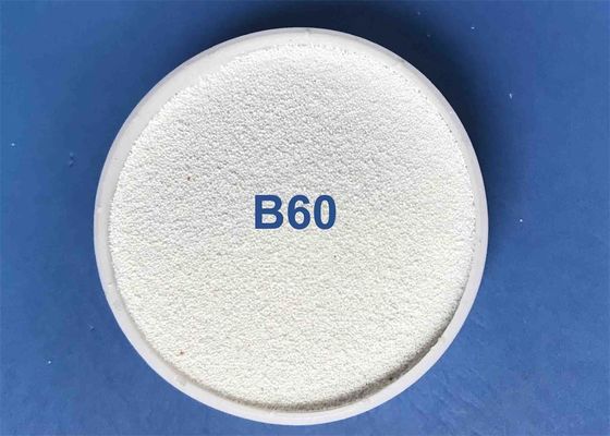Metal Pipes / Molds Ceramic Bead Blasting Solid Ball High Working Efficiency