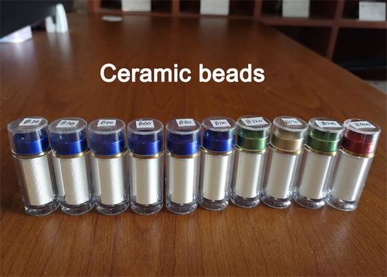 B120 Ceramic Bead Blasting Media For Golf Club / Ball Head Sandblast Surface Finish