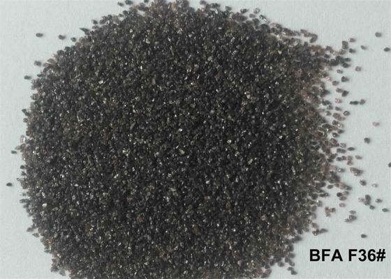 Brown Aluminum Oxide Blasting Media Non Ferrous Contamination BFA F12# - F220# For Sandblasting