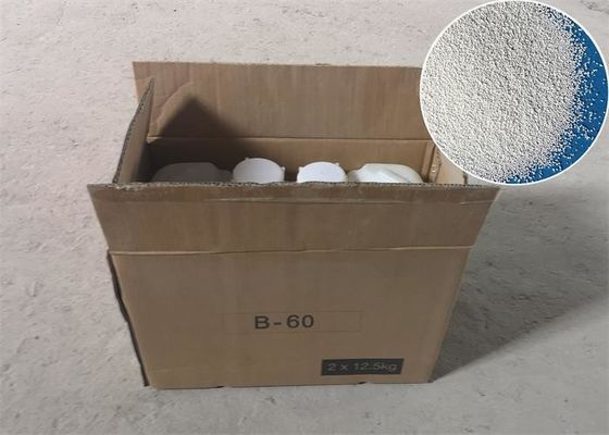 Size B60 Ceramic Bead Blasting Media For Aluminum Die Cast Sandblast Deburring