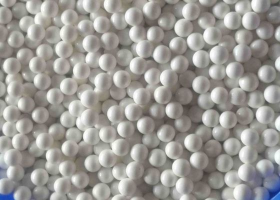 Spherical White Zirconium Silicate Beads For Mineral Dispersion